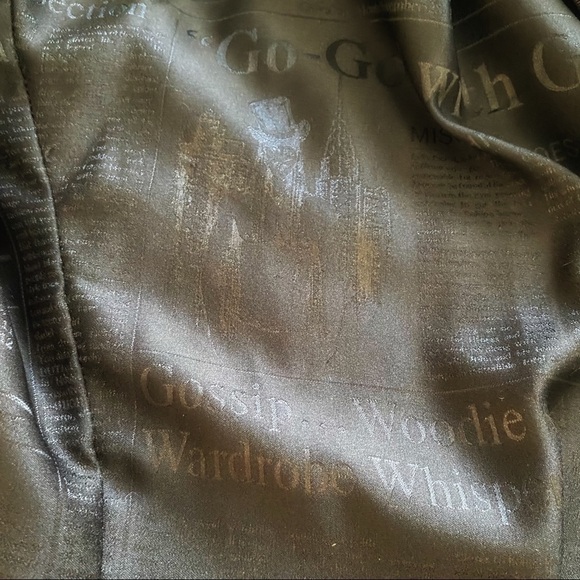 JOHN GALLIANO GREY LEOPARD PRINT SILK BLEND NOTCHED LAPEL BUTTON BLAZER - S - Picture 9 of 12